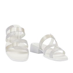 Damensandalen 5130 Perlmuttweiß