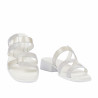 Damensandalen 5130 Perlmuttweiß