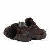 Damensportschuhe 6102 Schokolade kombiniert