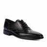 Elegante Herrenschuhe 9007 schwarz