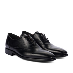 Elegante Herrenschuhe 9007 schwarz