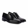 Elegante Herrenschuhe 9007 schwarz