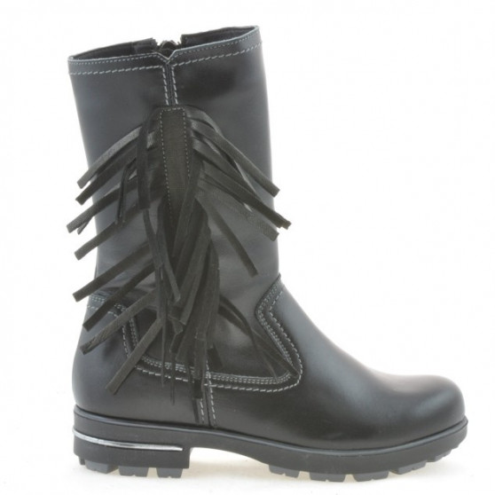 Kinderstiefel 3208 schwarz Kinderstiefel 3208 schwarz