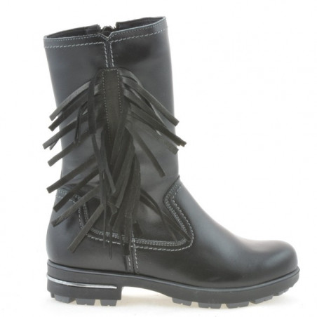 Kinderstiefel 3208 schwarz
