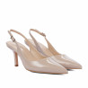 Damen Sandalen 1328 Lack Sand