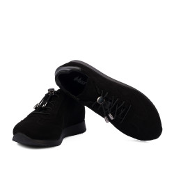 Damen Sneaker 6104 schwarz kombiniert