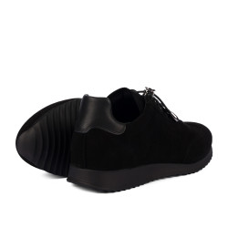 Damen Sneaker 6104 schwarz kombiniert