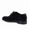 Herren Freizeitschuhe 9006 schwarz Velours