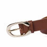 Damen Gürtel 35m biz braun