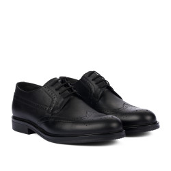 Elegante Herrenschuhe 939-1 schwarz