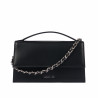 Schultertasche für Damen 057g 01 schwarz