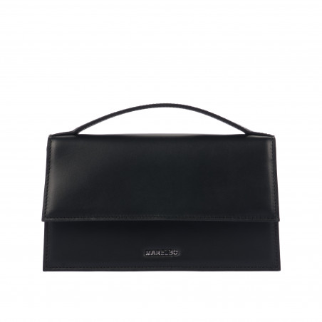 Schultertasche für Damen 057g 01 schwarz