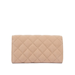 Damentasche zum Umhängen 048g 01 Wildleder Nude