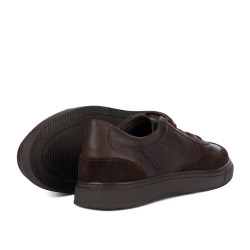 Herren Freizeitschuhe/Sportschuhe 998 Schokolade kombiniert