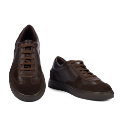 Herren Freizeitschuhe/Sportschuhe 998 Schokolade kombiniert