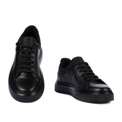 Herren Sportschuhe 9003 Schwarz kombiniert