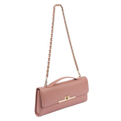 Damentasche Schultertasche 054g rosé