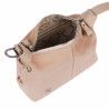 Handtasche Damen 037-1g 01 Wildleder Nude