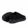 Herrensportschuhe 9004 schwarz kombiniert
