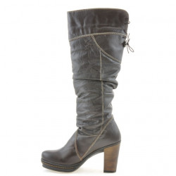 Damenstiefel 226 Kaffee+Crep Kaffee