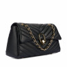 Damentasche Schultertasche 052g schwarz
