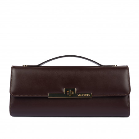Damen-Schultertasche 054g Testa di Moro