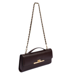 Damen-Schultertasche 054g Testa di Moro