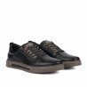 Herren Freizeitschuhe 982 schwarz kombiniert-k