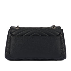 Damenschultertasche 052g 01 schwarz