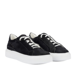 Herrensportschuhe 9004 grau kombiniert