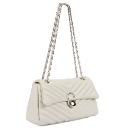 Damentasche Schultertasche 052g 01 panna