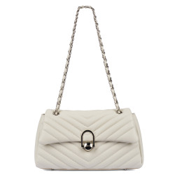 Damentasche Schultertasche 052g 01 panna