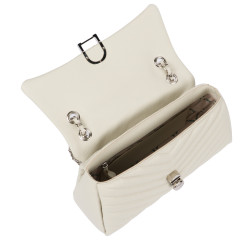 Damentasche Schultertasche 052g 01 panna