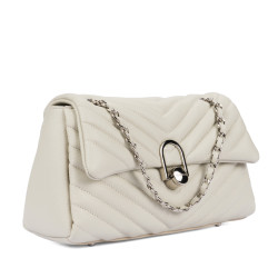 Damentasche Schultertasche 052g 01 panna