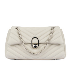 Damentasche Schultertasche 052g 01 panna