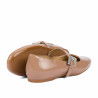 Damen Ballerinas 1319 lack beige