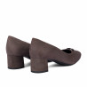 Damenschuhe 1375 Sand Velours