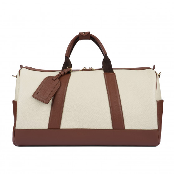 Reisetasche 305g beige+braun