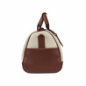 Reisetasche 305g beige+braun