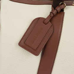 Reisetasche 305g beige+braun