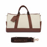 Reisetasche 305g beige+braun