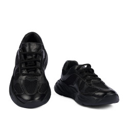 Kinder Schuhe 2034 schwarz kombiniert