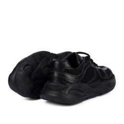 Kinder Schuhe 2034 schwarz kombiniert