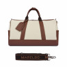 Reisetasche 305g 01 beige+braun