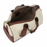 Reisetasche 305g 01 beige+braun
