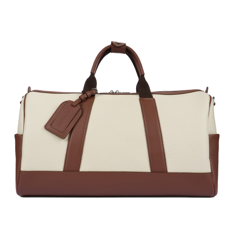 Reisetasche 305g 01 beige+braun