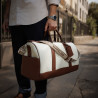 Reisetasche 305g 01 beige+braun lifestyle