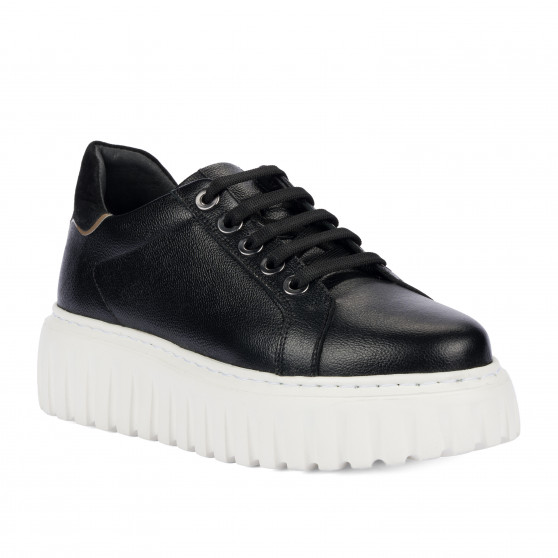 Damensportschuhe 6105 schwarz kombiniert