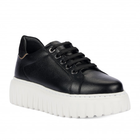 Damensportschuhe 6105 schwarz kombiniert