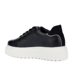 Damensportschuhe 6105 schwarz kombiniert